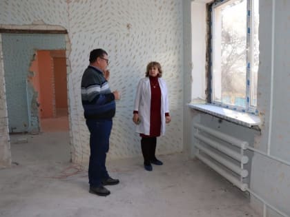 В Дубовской ЦРБ начался капитальный ремонт поликлиники