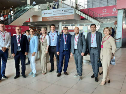 Волгоградская делегация принимает участие в международной выставке «Иннопром-2023»