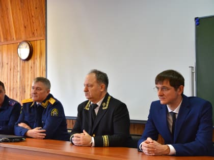 Председатель Волгоградского областного суда провёл встречу с учениками кадетского корпуса имени Ф.Ф. Слипченко