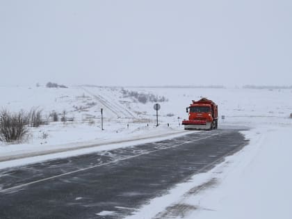 На трассах Волгоградской области ожидается гололед и снег