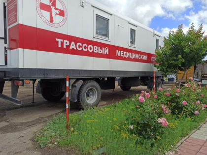 Медики трассовых пунктов Волгоградской области оказали помощь более тысяче человек