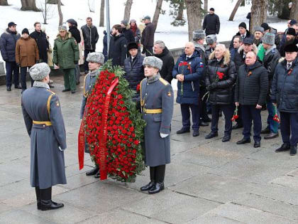 В Волгограде проходят памятные мероприятия, посвященные 81-й годовщине Сталинградской Победы