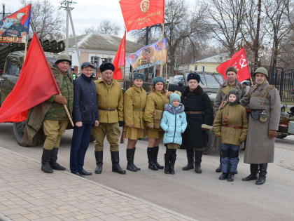 Приняли участие в тематическом мероприятии в городе Морозовске