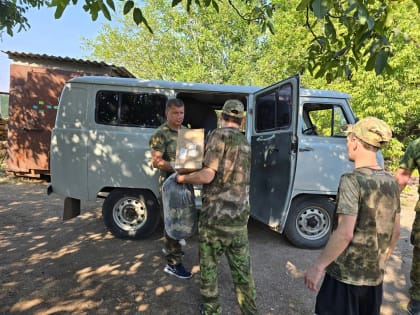 Волжане доставили гуманитарный груз в зону СВО