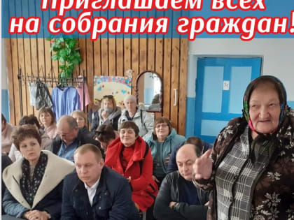 Собрания граждан в Чернышковском районе в 2023 году
