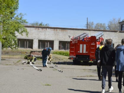 В ГБПОУ «Быковский аграрный техникум» проведены уроки о правилах пожарной безопасности