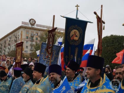 Крестный ход в честь иконы Казанской Божией Матери прошел в Волгограде