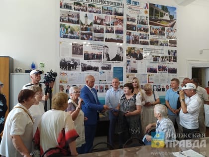 В Волжском открыли музей первостроителей