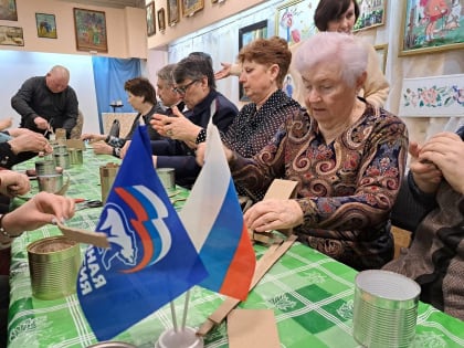 В честь Дня защитника Отечества местные отделения партии проводят тематические мероприятия