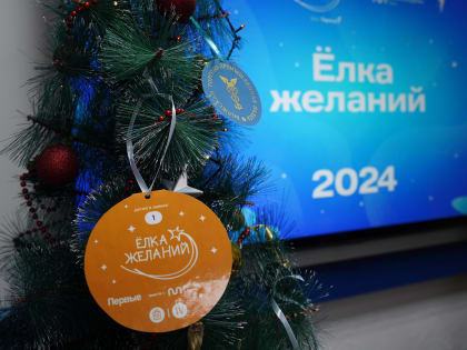«Ёлка желаний» исполняет мечты юных волжан