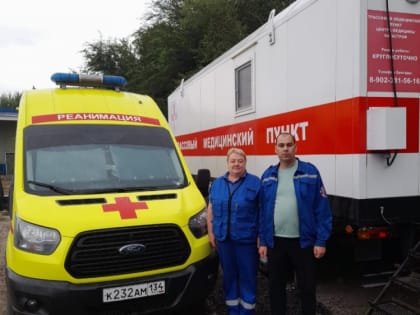 В Волгоградской области трассовые медпункты помогли 800 водителям и пассажирам