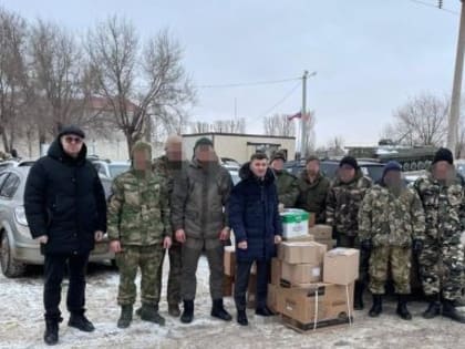 Депутаты гордумы передали гуманитарный груз участникам спецоперации