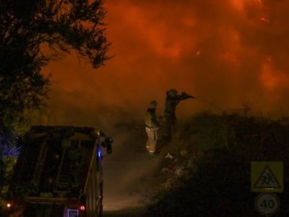 Под Волгоградом сгорели два дома