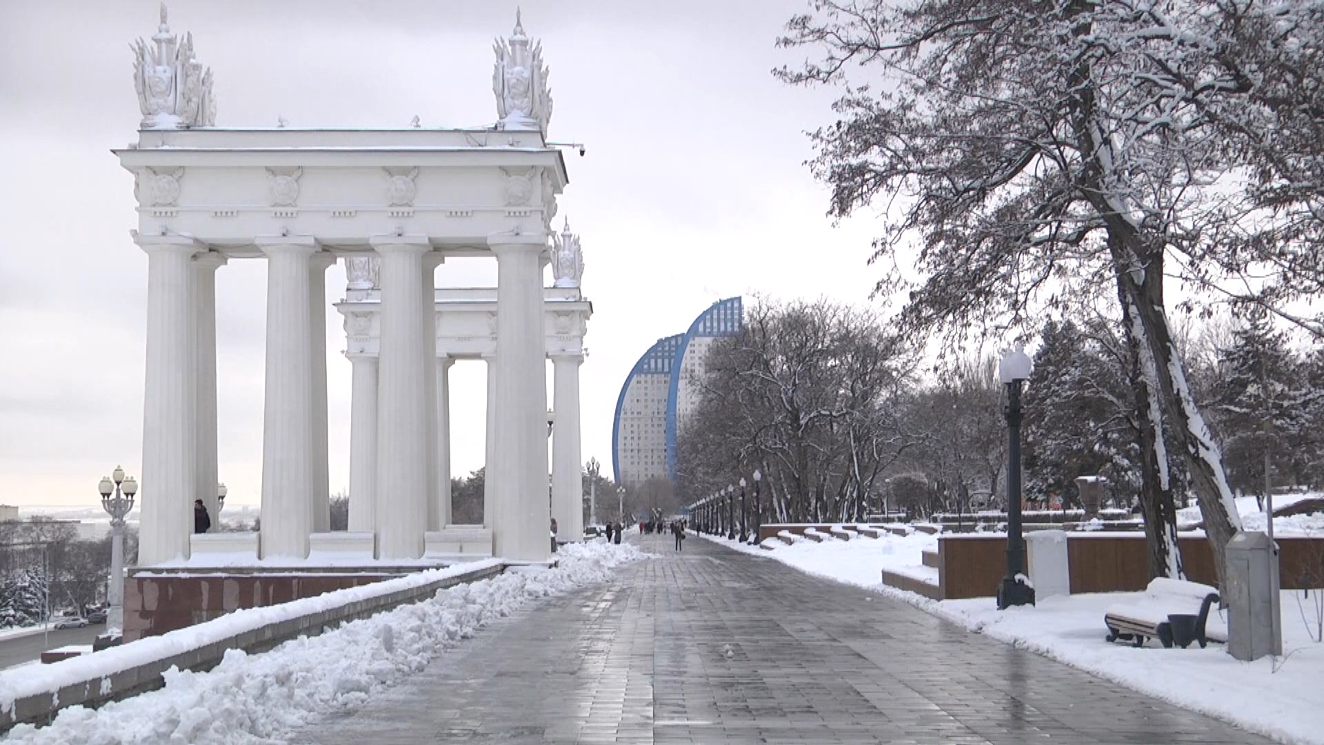 Волгоград в декабре