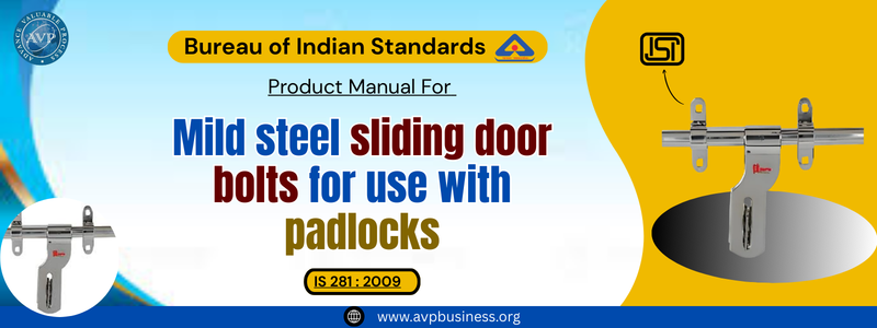 Bolts, Nuts & Fasteners - Mild steel sliding door bolts for use with padlocks
