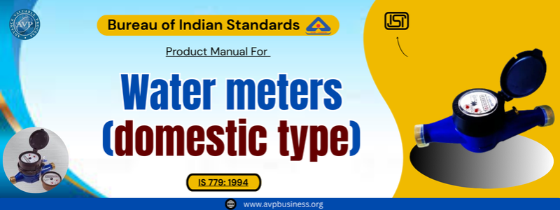 Water meters (domestic type)