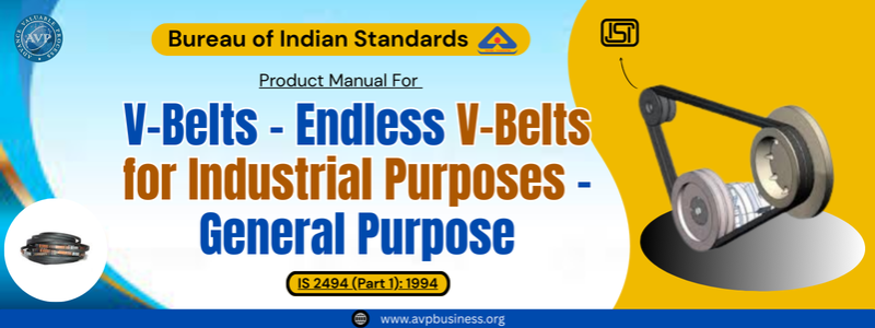 V-Belts – Endless V-Belts for Industrial Purposes – General Purpose
