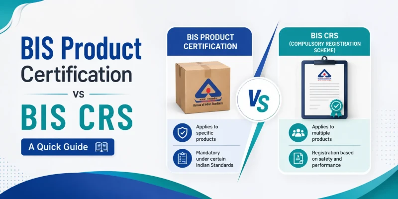 BIS Product Certification vs BIS CRS: A Quick Guide