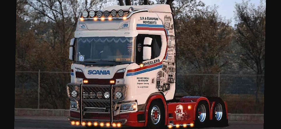 МОД JB Light Pack v1.1 ДЛЯ EURO TRUCK SIMULATOR 2