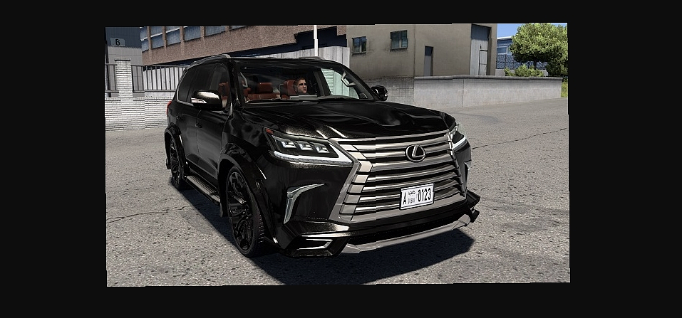 МОД Lexus LX 570 Super Sport 2021 v2.5 ДЛЯ EURO TRUCK SIMULATOR 2