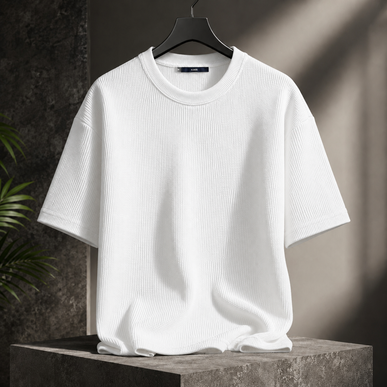 WAFFLE T-SHIRT (White)