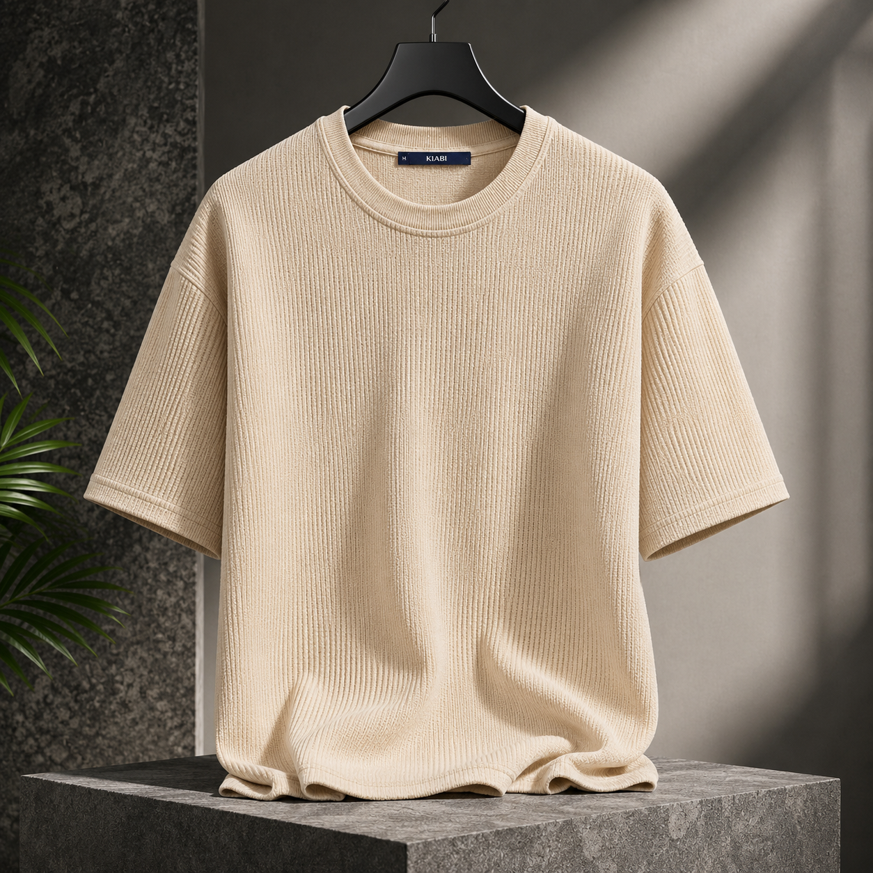 WAFFLE T-SHIRT (Biscute)