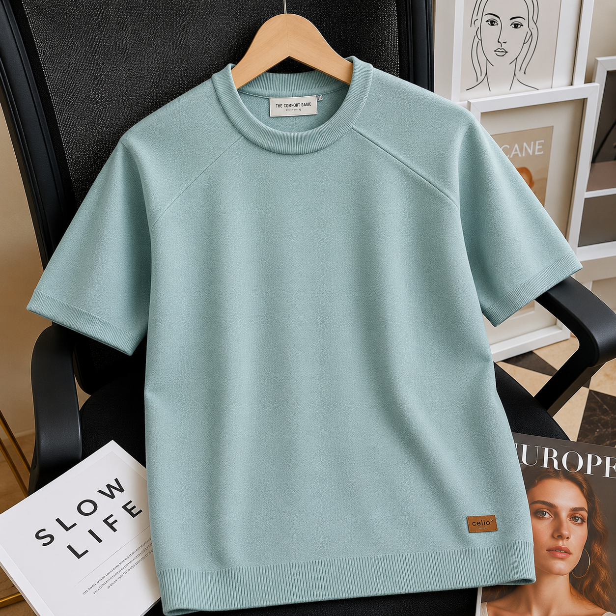 Mock Neck (Boil Olive)