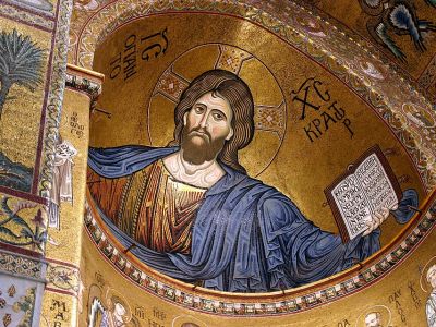 Christ Pantocrator and Nativity Mosaics