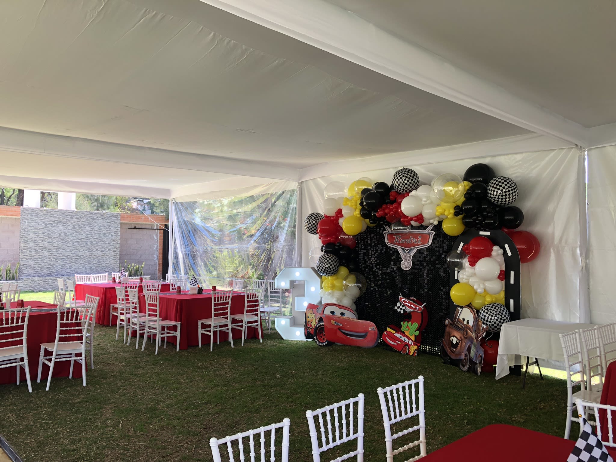 Montaje elegante · Finca Manzala