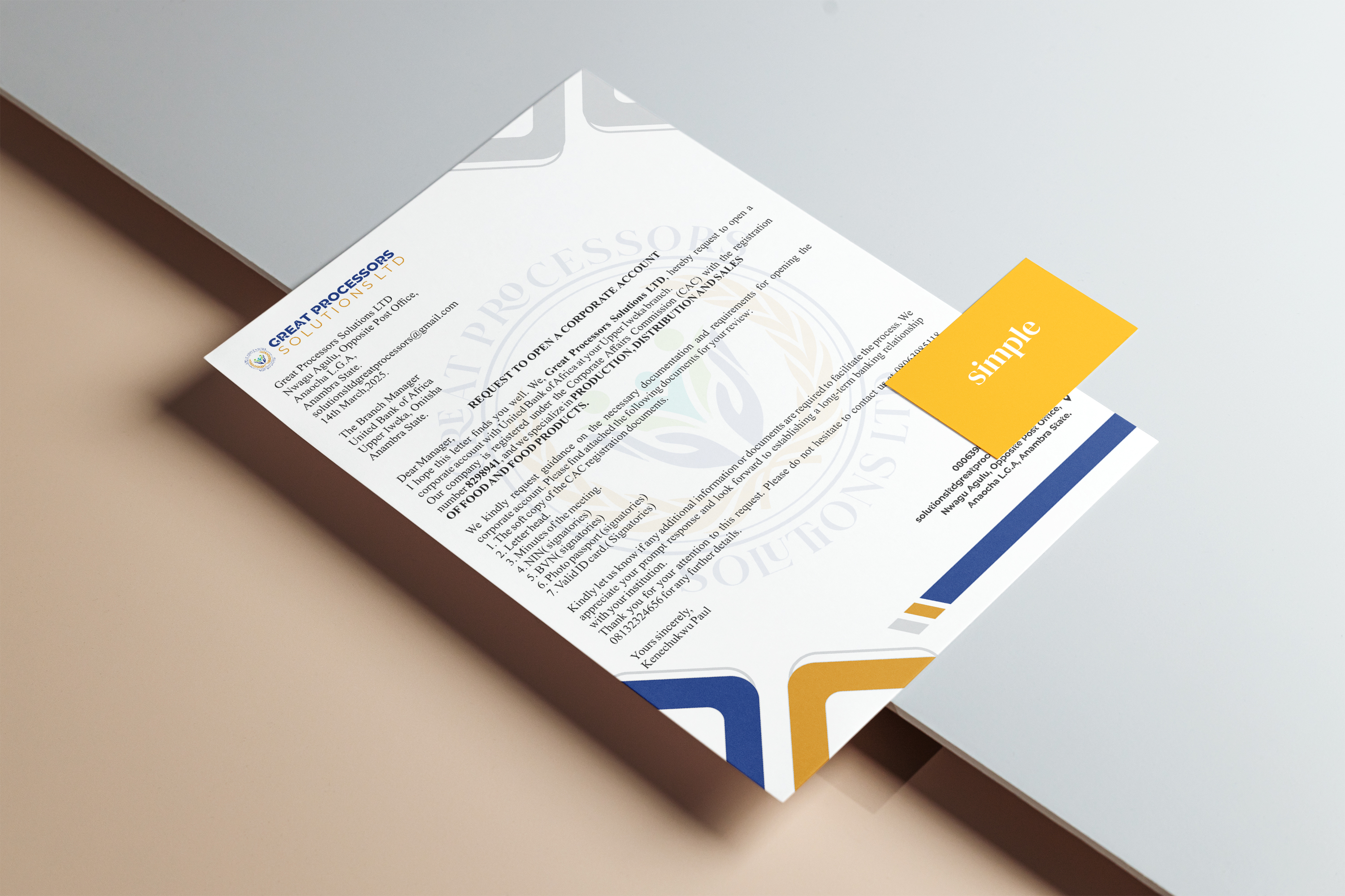 Image of Letter Head