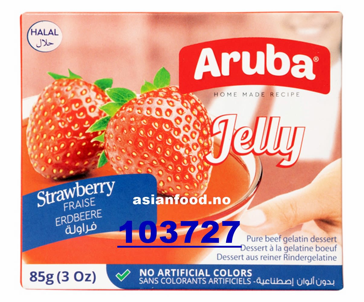 KOMMENDE -ARUBA Jelly Strawberry 48x85g