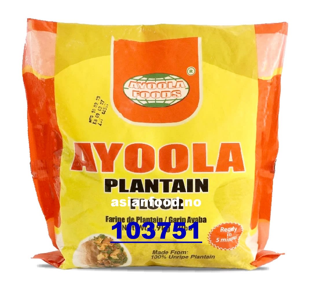 KOMMENDE - AYOOLA Plantain flour 20x900g