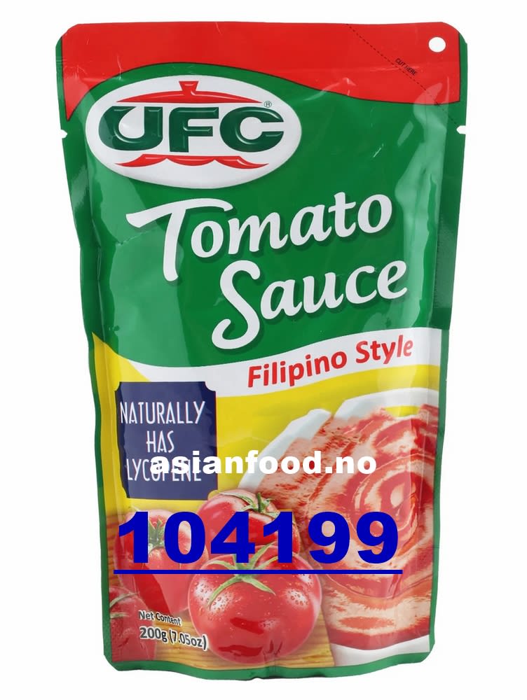 KOMMENDE - UFC Tomato sauce Filipino style 24x200g