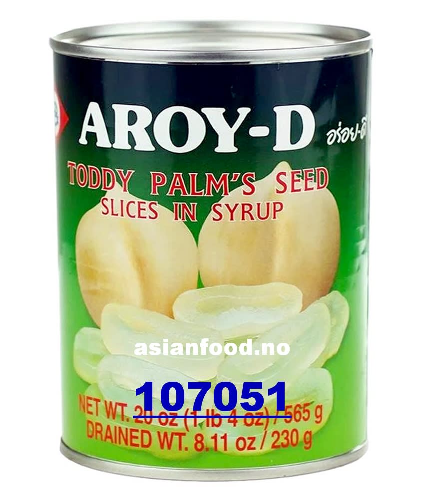 NYHET - AROY-D Toddy palm's seed whole in syrup 24x565g