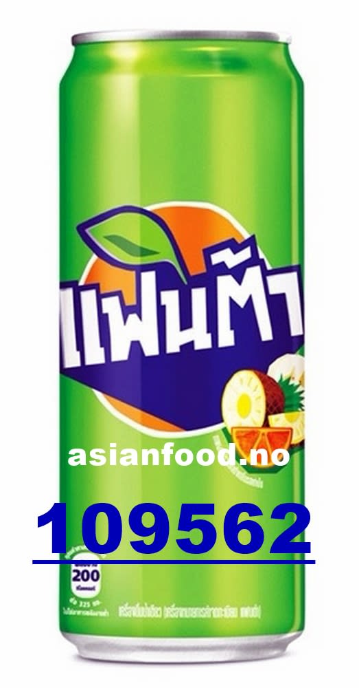KOMMENDE - FANTA Drink green cans 24x325ml