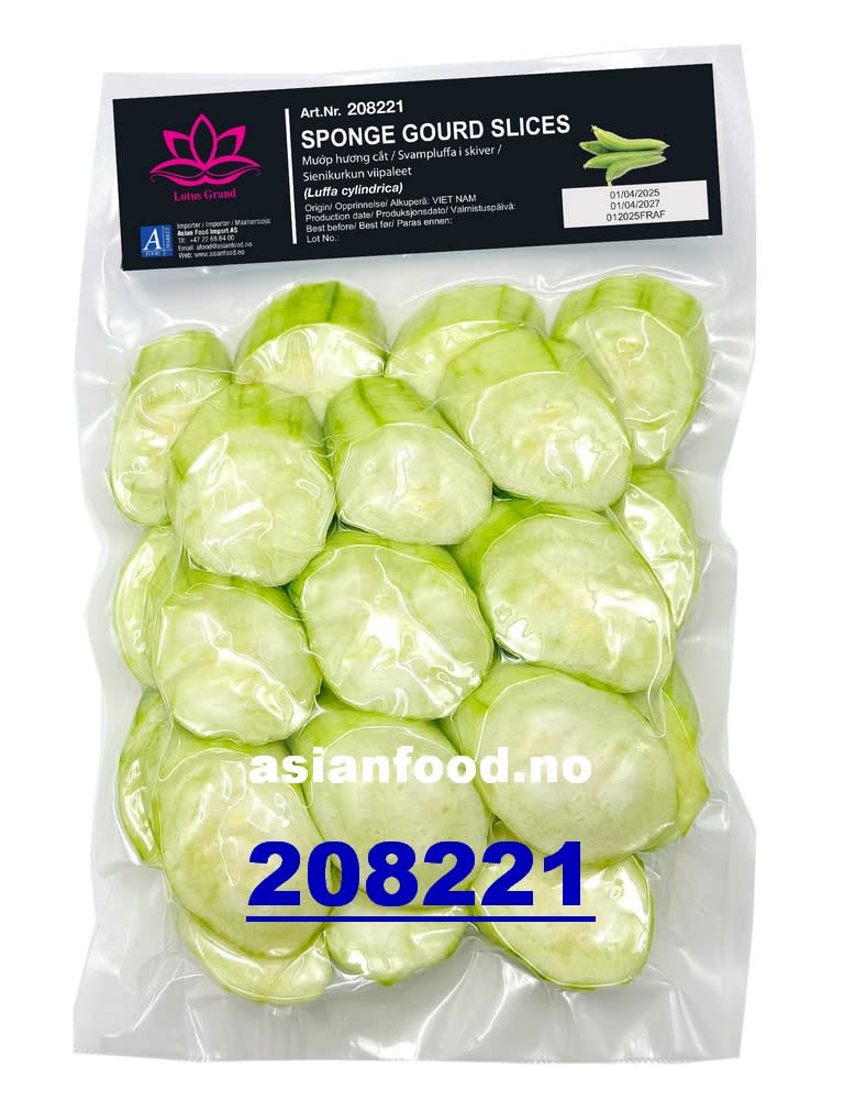 KOMMENDE - LOTUS Sponge gourd slices 20x500g