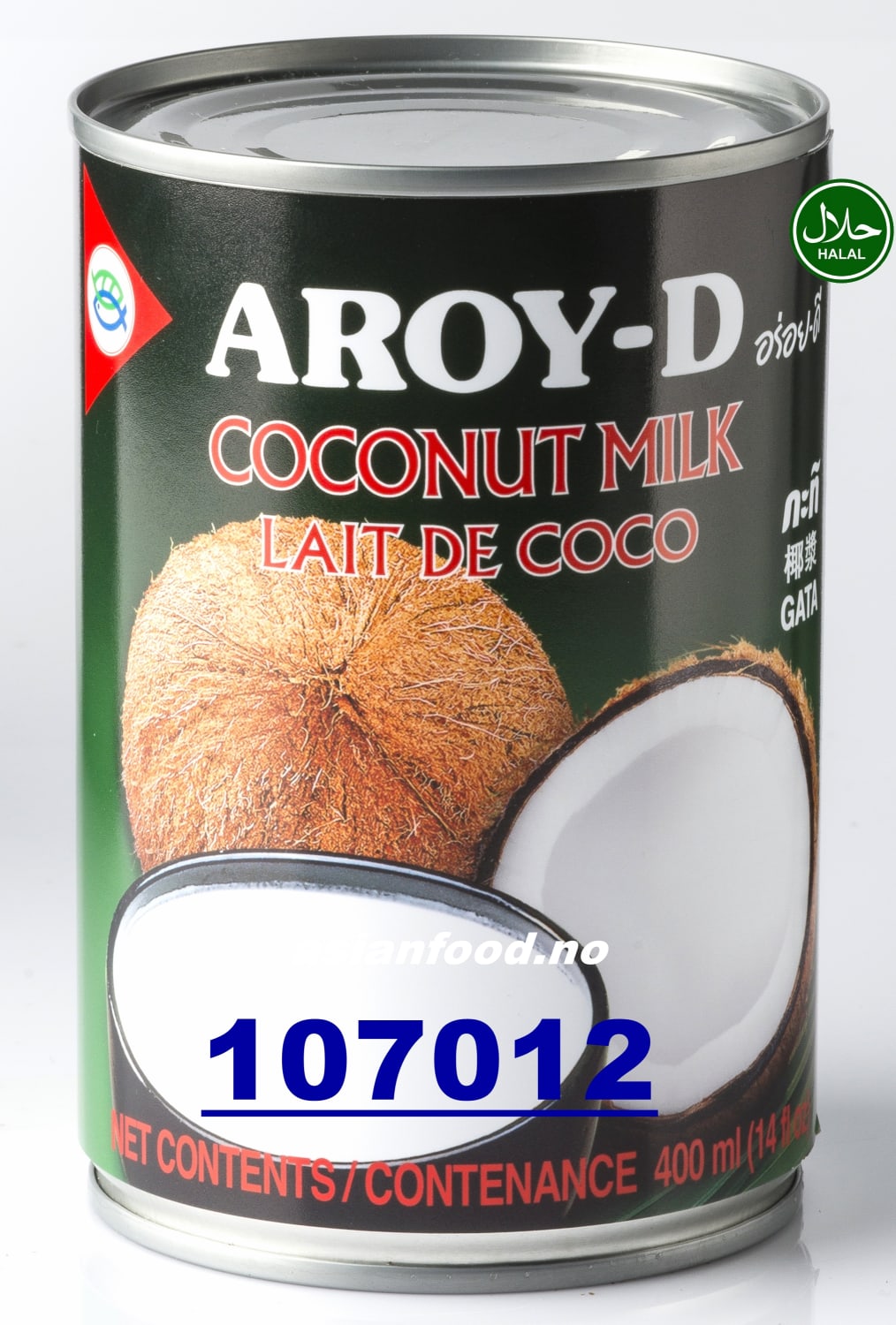 AROY-D Coconut milk easy open 24x400ml
