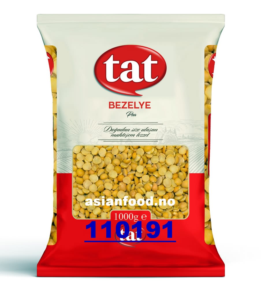 KOMMENDE - TAT Yellow split peas 15x1kg