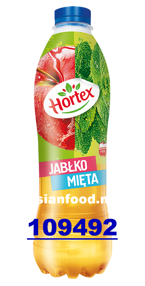 KOMMENDE - HORTEX Apple-mint juice drink 6x1L