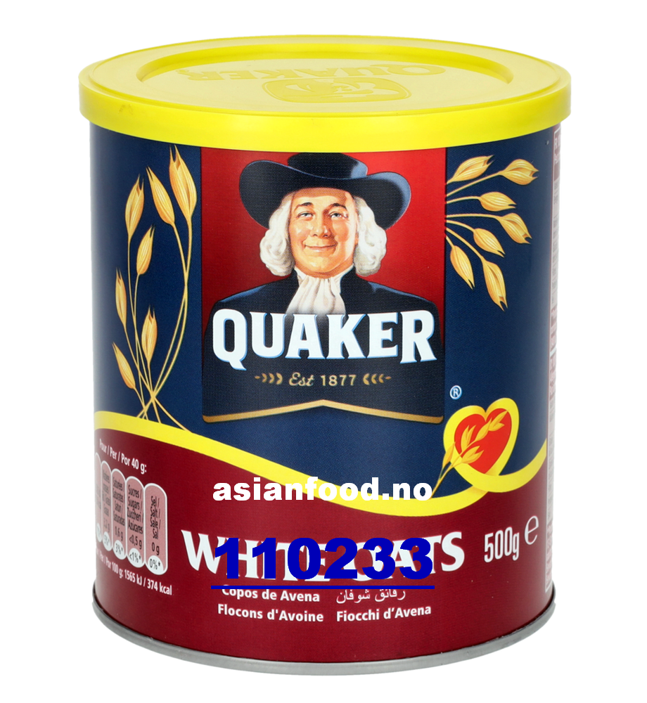 KOMMENDE - QUAKER Oats 24x500g