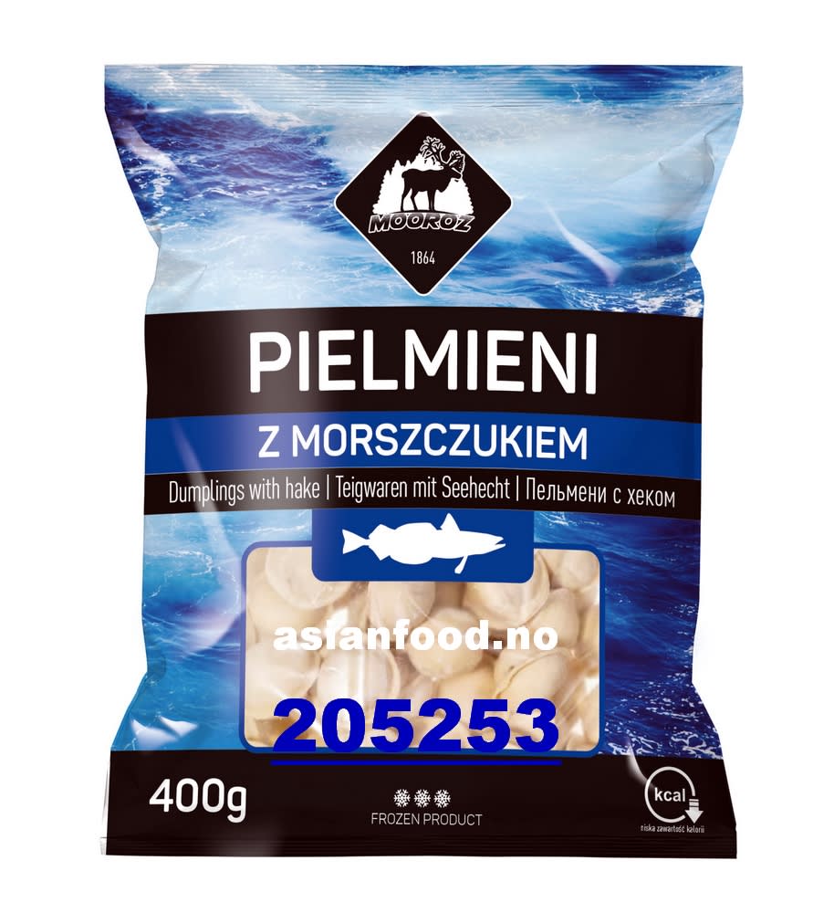 NYHET - MOOROZ Pelmeni with hake 14x400g
