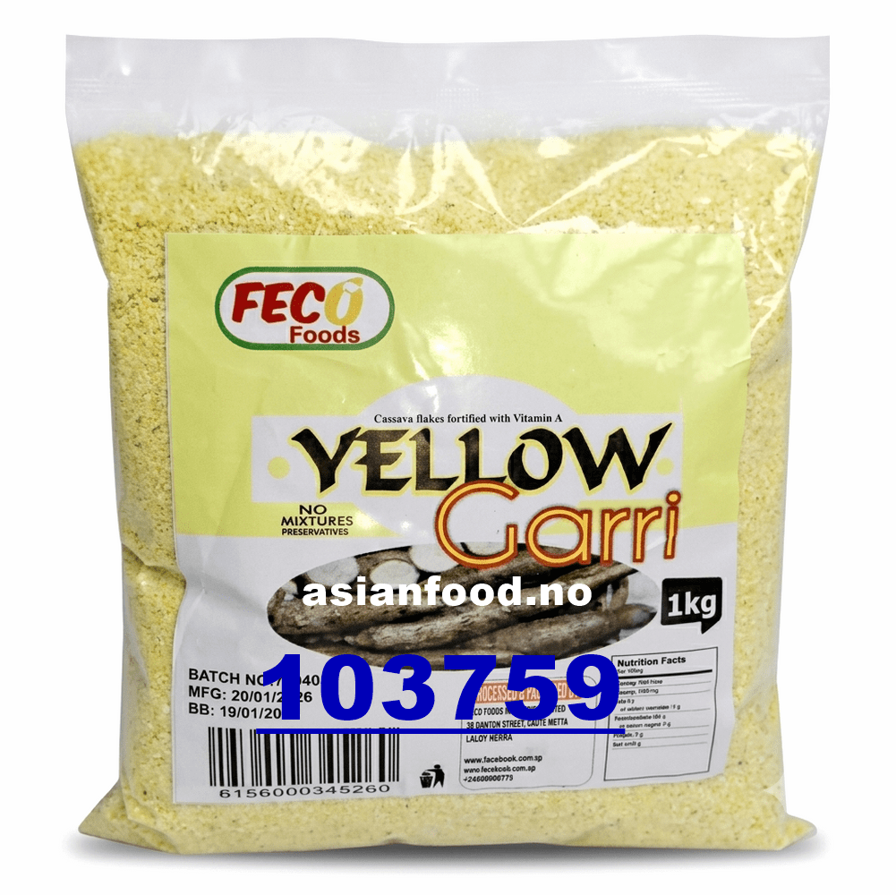 KOMMENDE - FECO Yellow gari 20x1kg