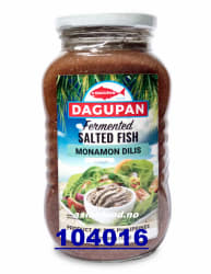 DAGUPAN Salted fish Monamon Dilis 24x340g