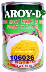 AROY-D Bamboo shoot strips 24x540g