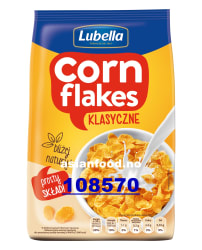 LUBELLA Breakfast cereals Corn flakes 9x500g
