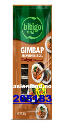BIBIGO Gimbap seaweed rice roll Bulgogi 30x230g