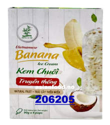 BAMBOO TREE Banana ice pop 6x(4x90g)