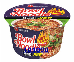 NONGSHIM Bowl noodle - Hot Spicy 12x100g