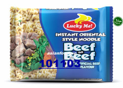 LUCKY ME Instant noodles beef na BEEF flavor 24x55g