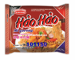 HAOHAO Fried noodles shrimp & onion flavour 3x(30x76g)
